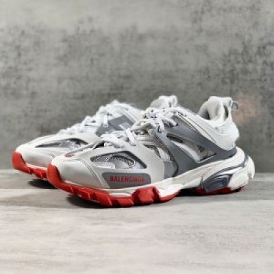 Balenciaga Track Sneakers Metallic UniseX In Green