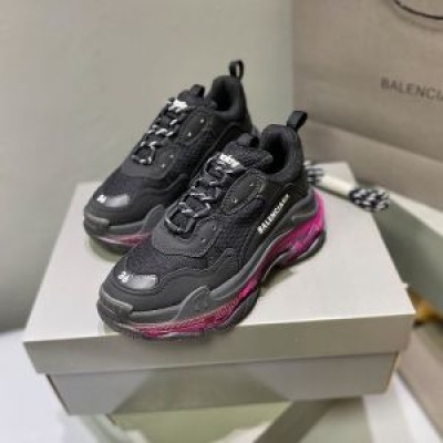 Balenciaga Triple S Sneakers Multicolor Sole UniseX In BlackRose