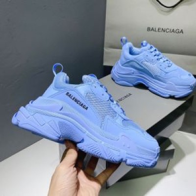 Balenciaga Triple S Sneakers UniseX In Light Blue
