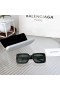 Balenciaga BB0094 Adjusted Fit Dynasty Square Sunglasses In Black