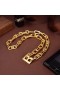 Balenciaga B Chain Thin Necklace In Gold