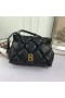 Balenciaga B Flap Bag Quilted Nappa Leather In Black