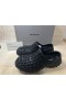 Balenciaga Bouncer Clog in Black Rubber