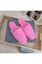 Balenciaga Cosy BB Mules Shearling Women In Pink
