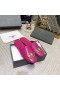 Balenciaga Cosy BB Mules Smooth Calfskin Women In Rose