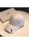 Balenciaga Embroidered Baseball Cap In White
