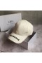 Balenciaga Embroidered Cap Cotton In Beige