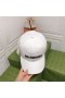 Balenciaga Embroidered Logo Baseball Cap In White