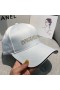 Balenciaga Embroidered Logo Cap In White