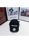 Balenciaga Front Logo Embroidered Cap In Black