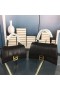 Balenciaga Hourglass Handbag Leather In Black