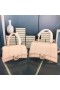 Balenciaga Hourglass Handbag Leather In Pink