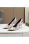 Balenciaga Knife 80MM Pumps GG Supreme Floral Women In White