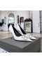 Balenciaga Knife BB 80MM Pumps Calfskin Women In White