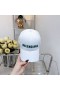 Balenciaga Logo Classic Baseball Cap In White
