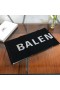 Balenciaga Logo Scarf Cashmere In Black