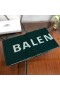 Balenciaga Logo Scarf Cashmere In Green