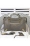 Balenciaga Medium Classic City Shoulder Bag Metallic Edge Goatskin In Gray