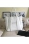 Balenciaga Medium Everyday Tote Bag Calfskin In White
