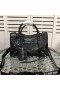 Balenciaga Mini Classic City Shoulder Bag Calfskin In Black
