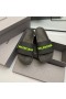 Balenciaga Pool Slides UniseX In BlackGreen