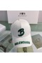 Balenciaga Single B Cap Cotton Drill In White