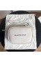 Balenciaga Small Everyday Camera Bag Calfskin In White