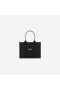 Balenciaga Small Hardware Tote Bag With Strap Canvas In Black