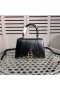 Balenciaga Small Hourglass Handbag Calfskin In Black