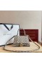 Balenciaga Small Hourglass Handbag GG Supreme Leather In Gray