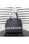 Balenciaga Small Ville Handbag Calfskin In Black