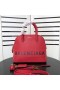 Balenciaga Small Ville Handbag Calfskin In Red