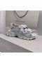 Balenciaga Track Sandals Rubber UniseX In Gray