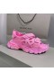 Balenciaga Track Sandals Rubber UniseX In Pink