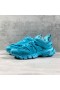 Balenciaga Track Sneakers Metallic UniseX In Teal