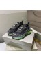 Balenciaga Triple S Sneakers Multicolor Sole UniseX In BlackGreen