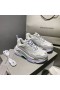 Balenciaga Triple S Sneakers UniseX In GrayPurple