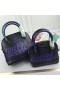 Balenciaga Ville Handbag Grained Leather In Purple