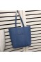 Balenciaga XS Everyday Tote Bag Grained Calfskin In Blue