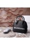 Balenciaga XXS Ville Handbag Calfskin In Black