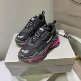 Balenciaga Triple S Sneakers Multicolor Sole UniseX In BlackRose