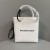 Balenciaga Shopping Phone Holder Grained Leather In White