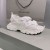 Balenciaga Track Sandals Rubber UniseX In White