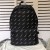 Balenciaga Wheel Backpack Monogram Nylon In Black